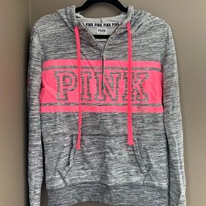 Pink Victoria’s Secret hoodie